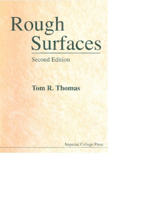 Thomas Tom R Thomas - Rough Surfaces, 2nd Edition, E-bok