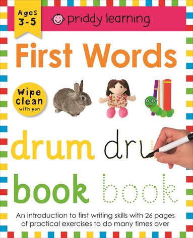 Priddy Books, Roger Priddy - Wipe Clean Workbook: First Words, Häftad