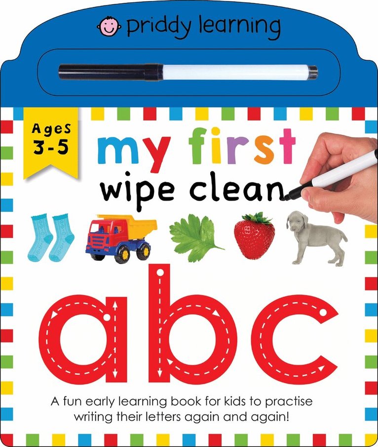 Priddy Books, Roger Priddy - My First Wipe Clean: ABC, Kartonnage