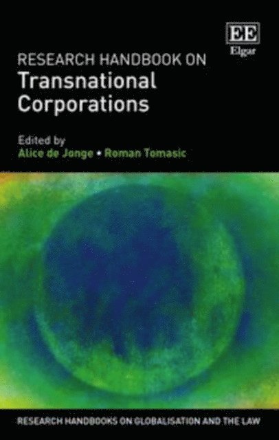 Roman Tomasic, Alice de Jonge - Research Handbook on Transnational Corporations, E-bok