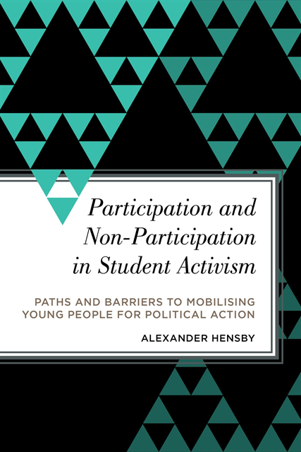 Alexander Hensby - Participation and Non-Participation in Student Activism, E-bok
