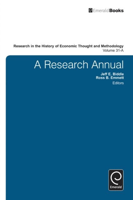 Marianne Johnson, Ross B. Emmett, Jeff E. Biddle - Research Annual, E-bok