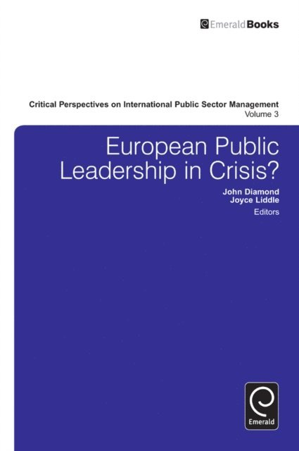 Joyce Liddle, John Diamond - European Public Leadership in Crisis?, E-bok