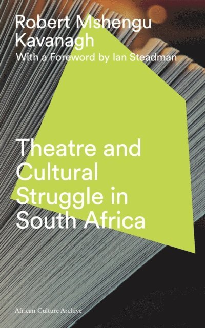 Robert Mshengu Kavanagh - Theatre and Cultural Struggle under Apartheid, E-bok