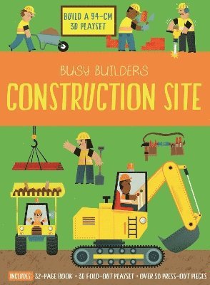 Chris Oxlade - Busy Builders Construction Site, Inbunden. Tillgänglighet: Tillfälligt slut