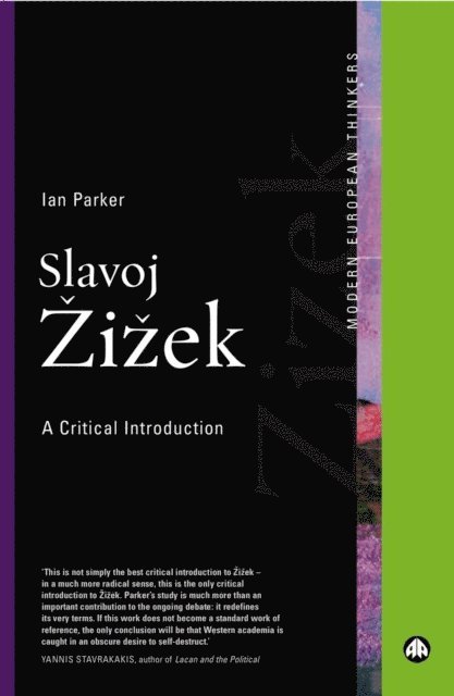 Ian Parker - Slavoj Zizek, E-bok