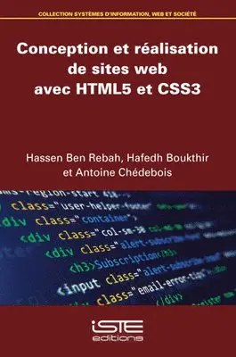 Hassen Ben Rebah, Hafedh Boukthir - Conception et réalisation de sites web avec HTML5 et CSS3. Tillgänglighet: Lägg i varukorg