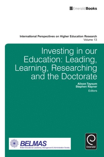 Stephen Rayner, Alison Taysum - Investing in our Education, E-bok