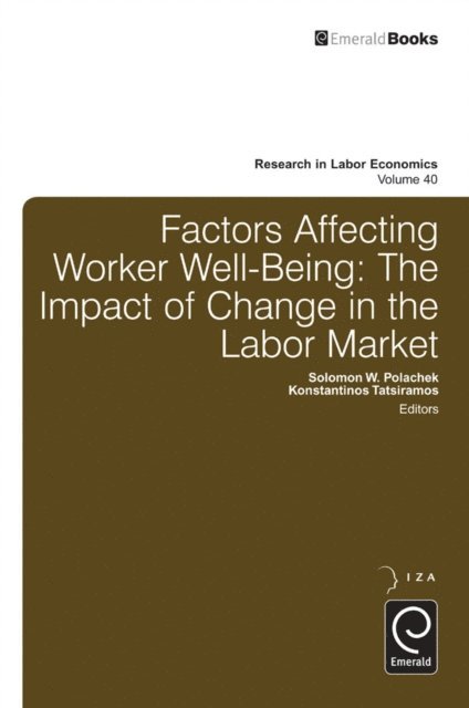 Konstantinos Tatsiramos, Solomon W. Polachek - Factors Affecting Worker Well-Being, E-bok