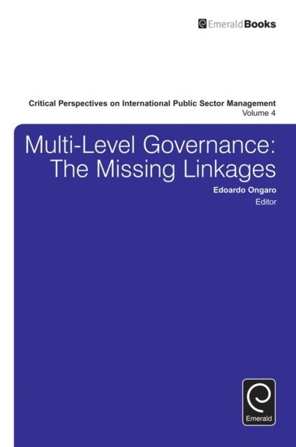Edoardo Ongaro - Multi-Level Governance, E-bok