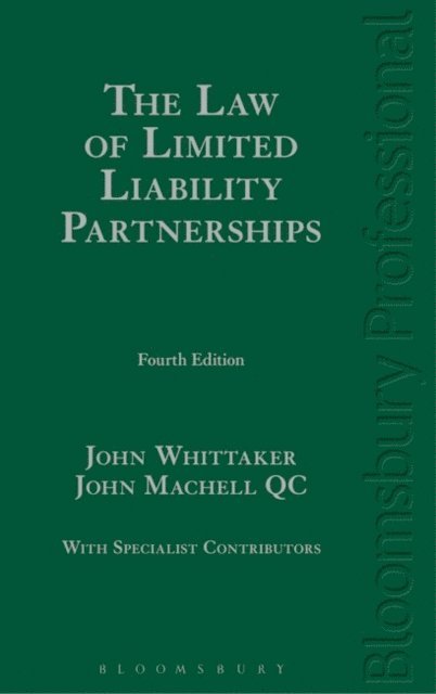 John Whittaker, John Machell KC - Law of Limited Liability Partnerships, E-bok