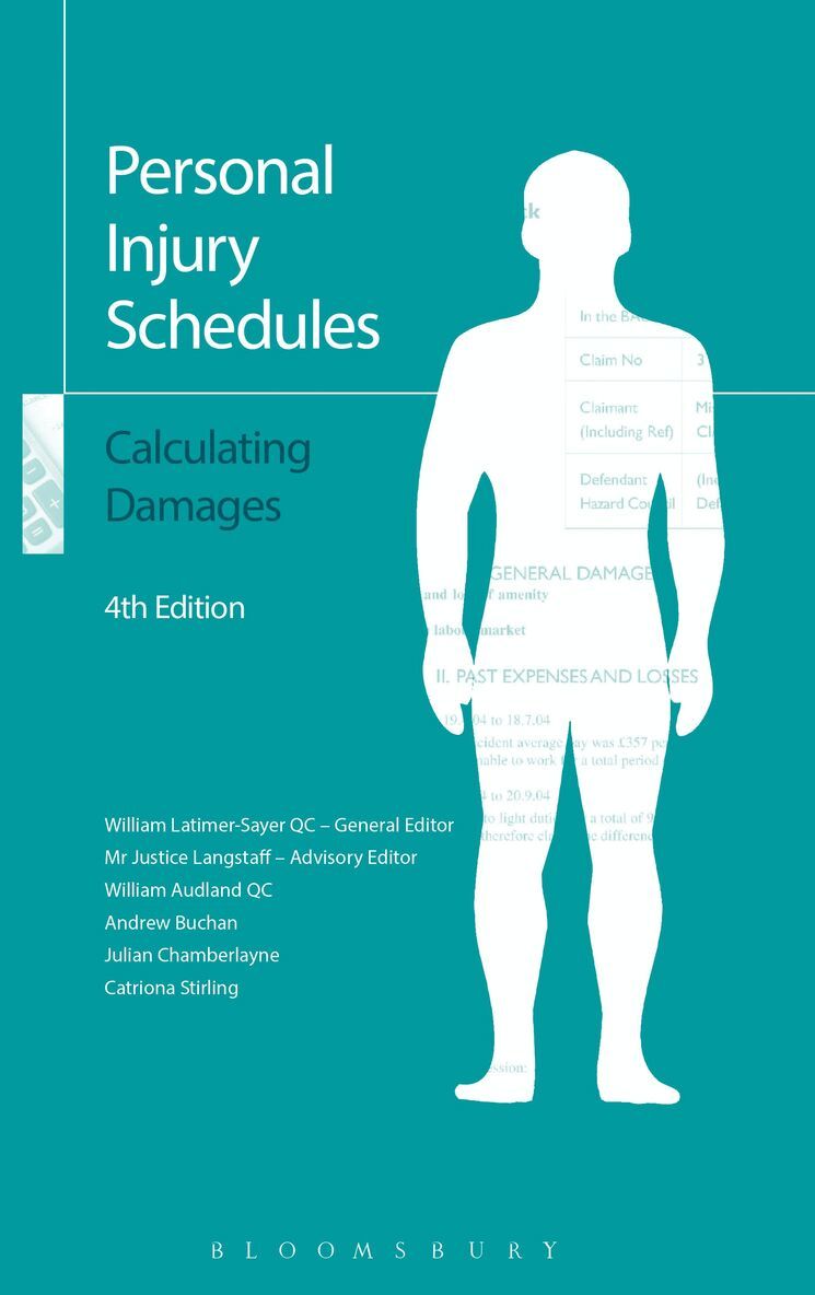 William Latimer-Sayer KC KC - Personal Injury Schedules: Calculating Damages, Häftad