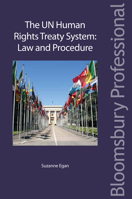 Suzanne Egan - UN Human Rights Treaty System, E-bok