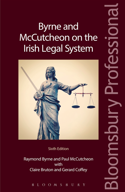 Raymond Byrne, Paul McCutcheon, Claire Bruton, Gerard Coffey - Byrne and McCutcheon on the Irish Legal System, E-bok