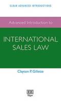 Advanced Introduction to International Sales Law