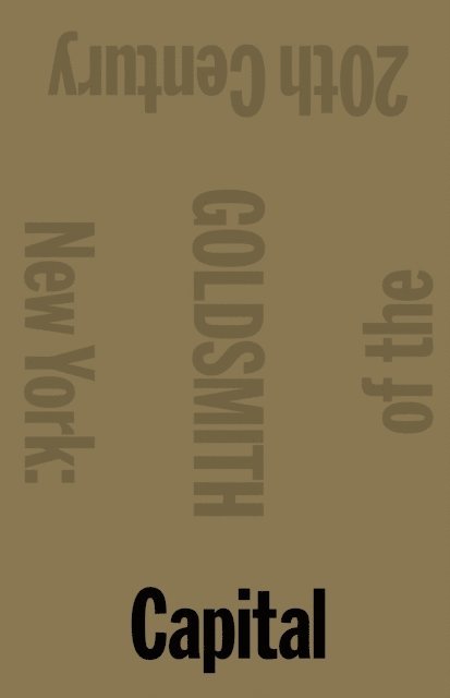 Kenneth Goldsmith - Capital, E-bok