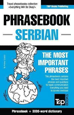 Andrey Taranov - English-Serbian phrasebook and 3000-word topical vocabulary, Häftad