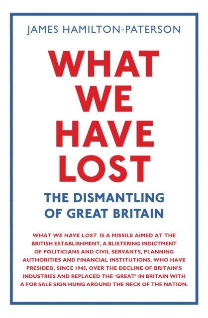 James Hamilton-Paterson - What We Have Lost, E-bok