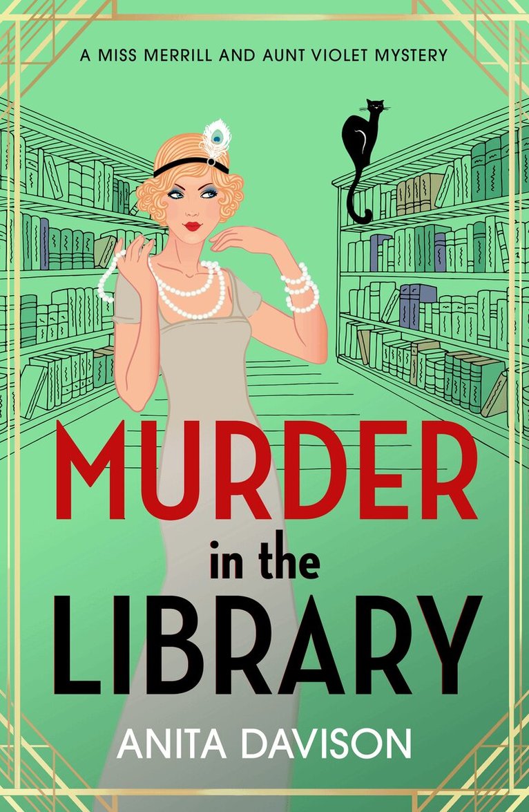 Anita Davison - Murder in the Library, Häftad