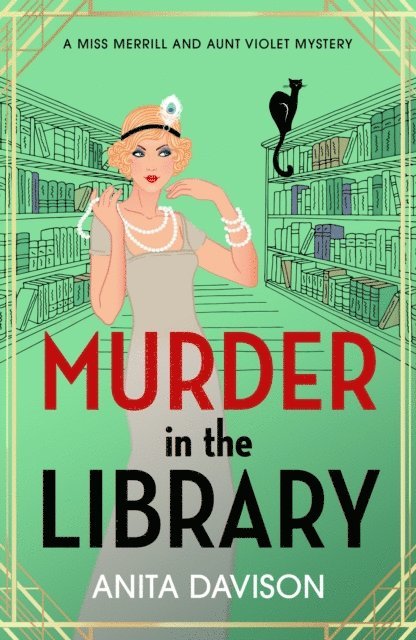 Anita Davison - Murder in the Library, E-bok