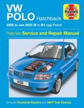 VW Polo Hatchback Petrol (00 - Jan 02) Haynes Repair Manual