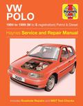 VW Polo Hatchback Petrol & Diesel (94 - 99) Haynes Repair Manual
