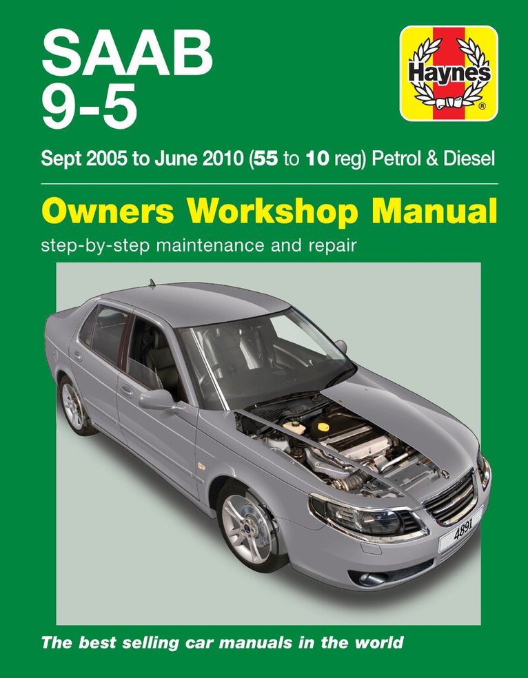 Saab 9-5 (Sep 05 - Jun 10) Haynes Repair Manual