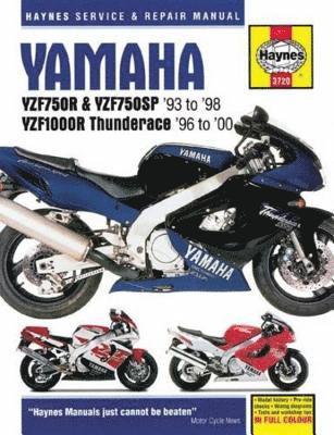 Yamaha YZF750R & YZF1000R Thunderace (93 - 00) Haynes Repair Manual av Haynes Publishing