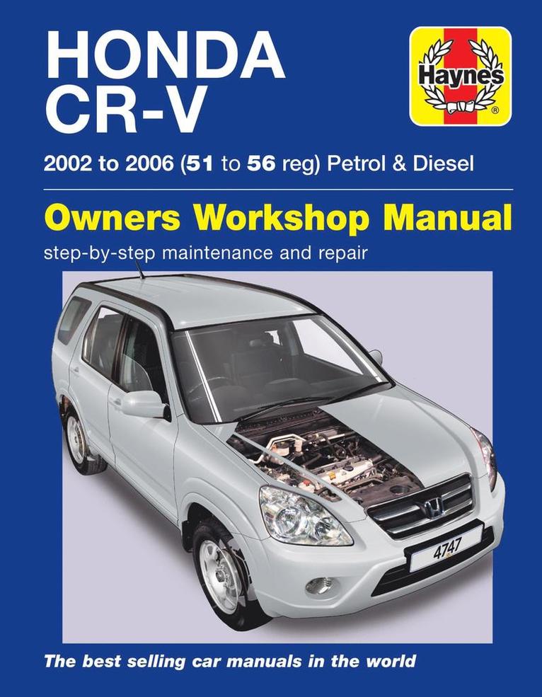 Haynes Publishing - Honda CR-V Petrol & Diesel (02 - 06) Haynes Repair Manual, Häftad