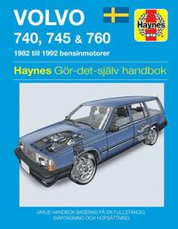 e-Bok Volvo 700 Series Service and Repair Manual 82 92