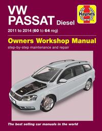Volkswagen Passat Diesel (11-14) 60 to 64 Haynes Repair Manual