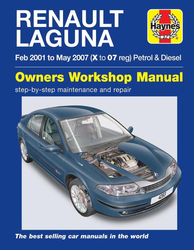 Haynes Publishing - Renault Laguna Petrol & Diesel Owners Workshop Man, Häftad