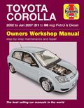 Toyota Corolla (02 - Jan 07) 51 to 56