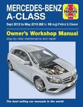 Mercedes-Benz A-Class Sept 12 - May 18 (62 to 18 reg) Petrol & Diesel Haynes Repair Manual