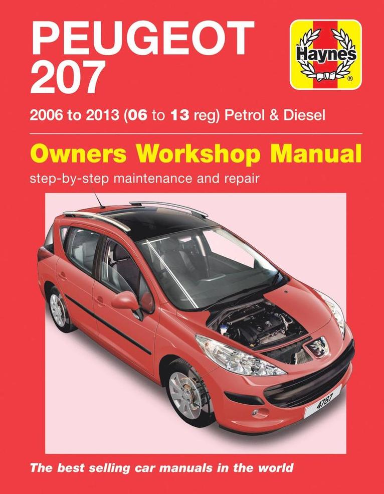 Haynes Publishing - Peugeot 207 ('06 to '13) 06 to 09, Häftad