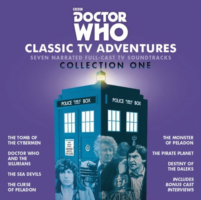 Douglas Adams, Malcolm Hulke, Gerry Davis, Kit Pedler - Doctor Who: Classic TV Adventures Collection One, Ljudbok