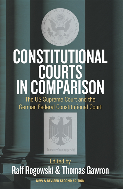 Thomas Gawron, Ralf Rogowski - Constitutional Courts in Comparison, E-bok