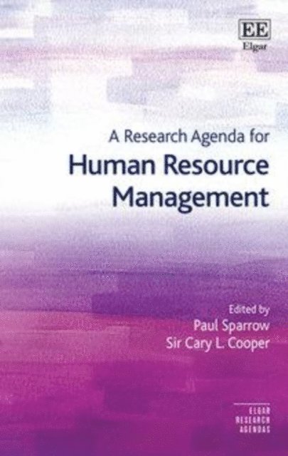 Cary Cooper, Paul Sparrow - Research Agenda for Human Resource Management, E-bok
