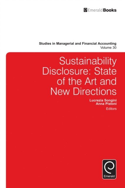 Anna Pistoni, Lucrezia Songini - Sustainability Disclosure, E-bok