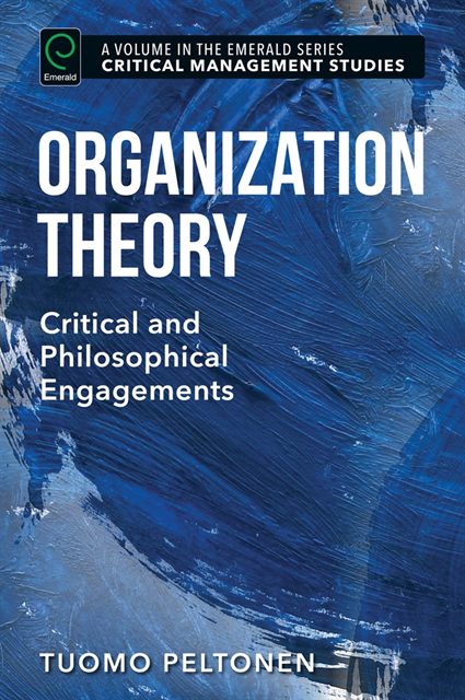 Tuomo Peltonen - Organization Theory, E-bok