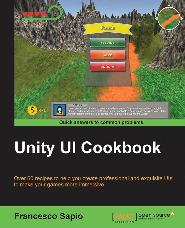 Francesco Sapio - Unity UI Cookbook, Häftad. Tillgänglighet: Lägg i varukorg