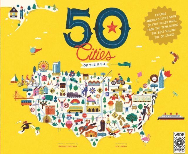 Gabrielle Balkan - 50 Cities of the U.S.A., E-bok
