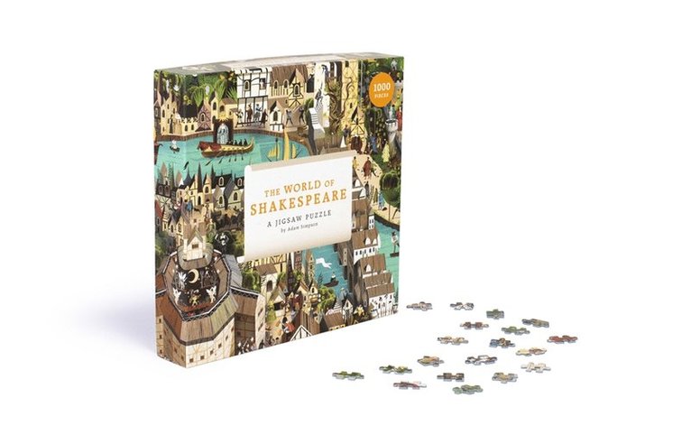 Pussel 1000 bitar - The World of Shakespeare, Övrigt