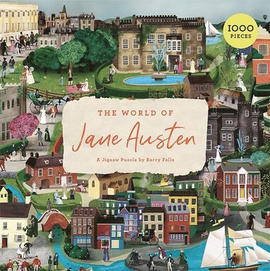 Pussel 1000 bitar - The World of Jane Austen, Övrigt. Tillgänglighet: Lägg till