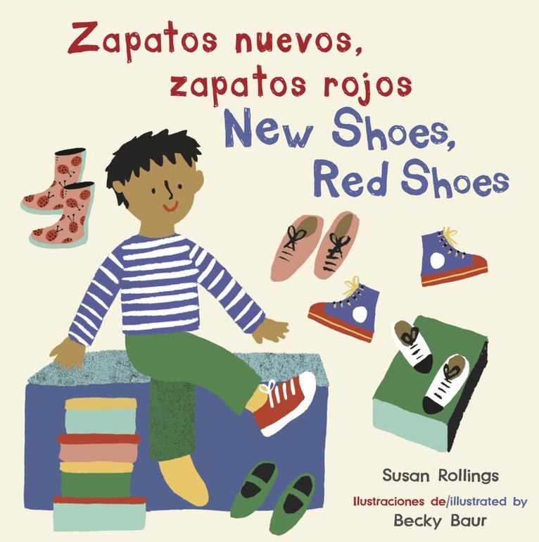 Susan Rollings - Zapatos nuevos, zapatos rojos/New Shoes, Red Shoes (Bilingual Mini-Library Edition), Häftad. Tillgänglighet: Lägg i varukorg