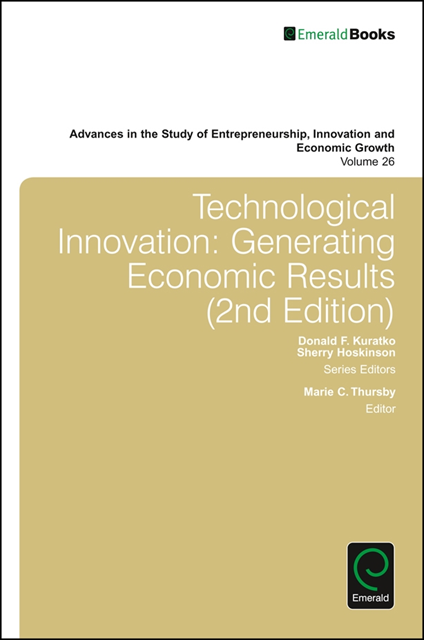 Marie C. Thursby - Technological Innovation, E-bok