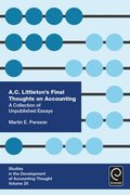 A. C. Littleton's Final Thoughts on Accounting