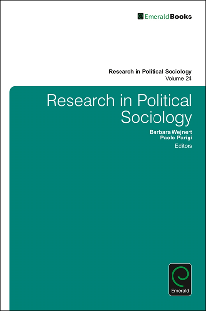 Paolo Parigi, Barbara Wejnert - On the Cross Road of Polity, Political Elites and Mobilization, E-bok