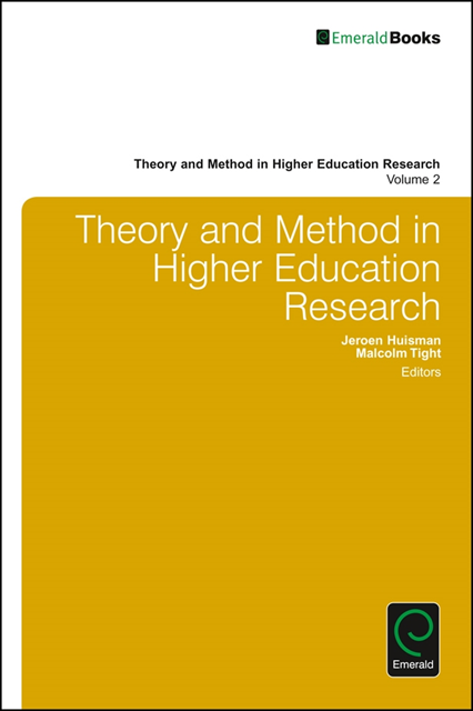 Malcolm Tight, Jeroen Huisman - Theory and Method in Higher Education Research, E-bok