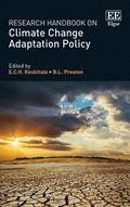 Research Handbook on Climate Change Adaptation Policy